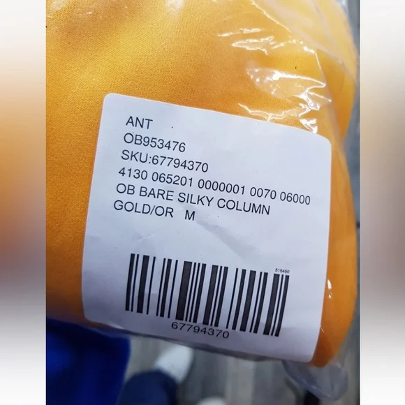 By Anthropologie Silky Cowl Neck Midi Dress Medium 12 14 Orange Column Party BN - Picture 13 of 14